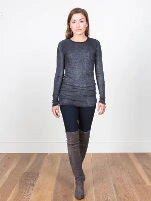 dyed pullover - stone