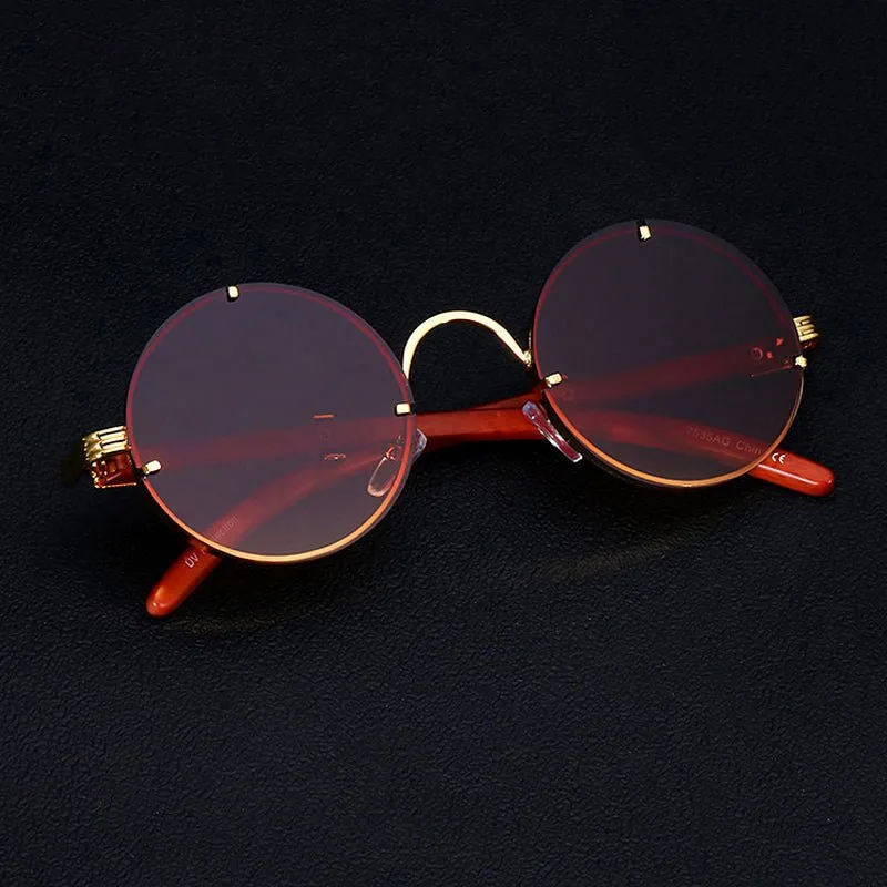 Eclipse Retro Round Sunglasses
