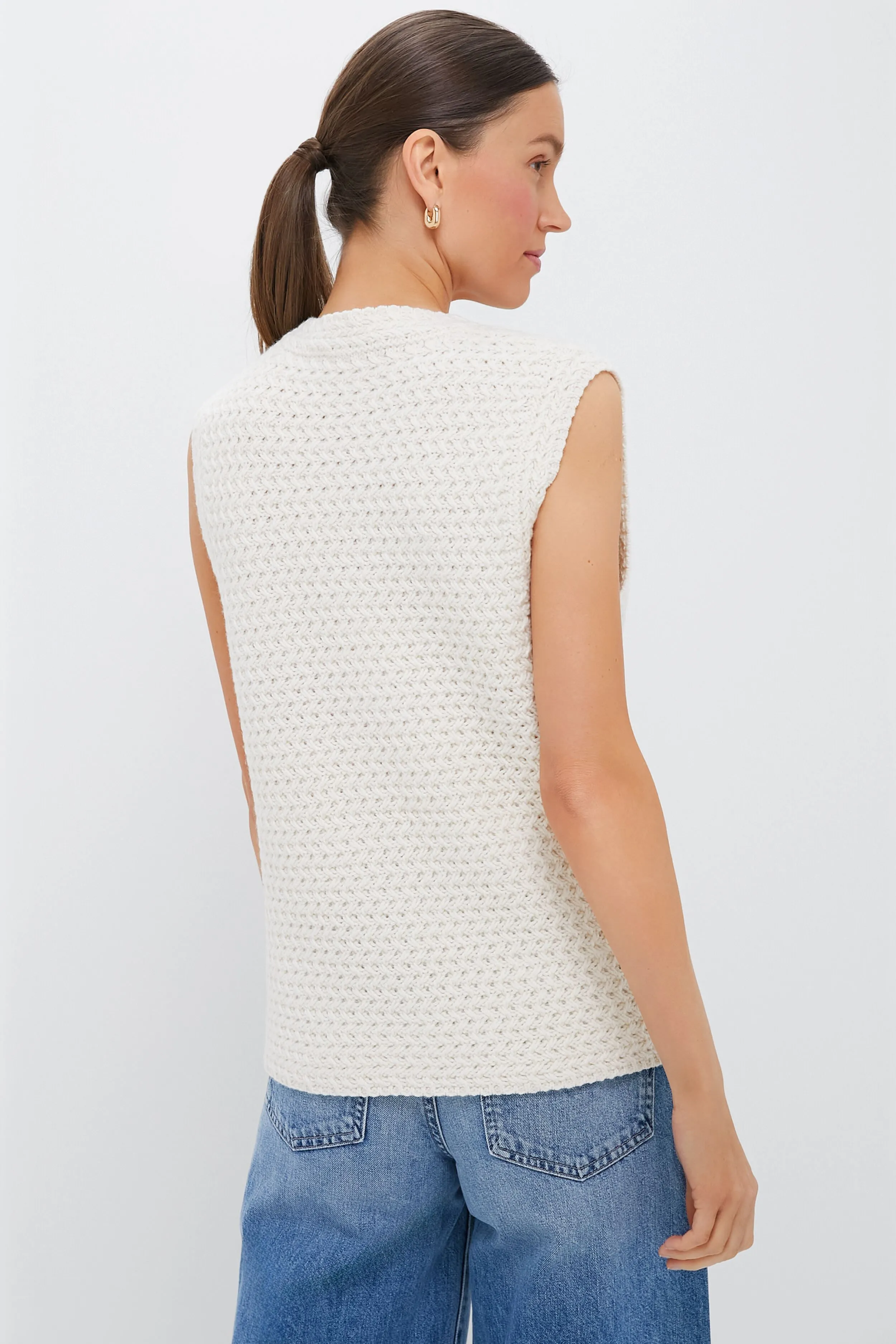 Ecru Elisabeth Sweater Vest