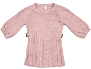 EGG Baby Pink Cable Knit Infant Dress 6-12 months