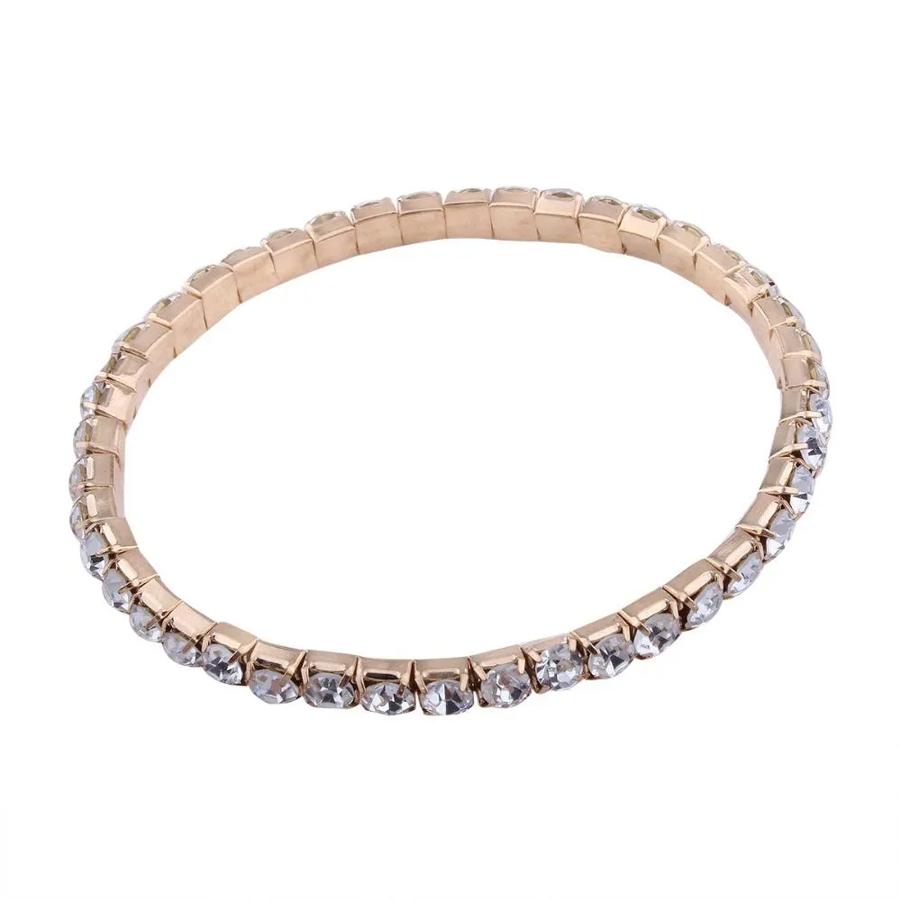 Elegant Bangle Tennis Bracelet