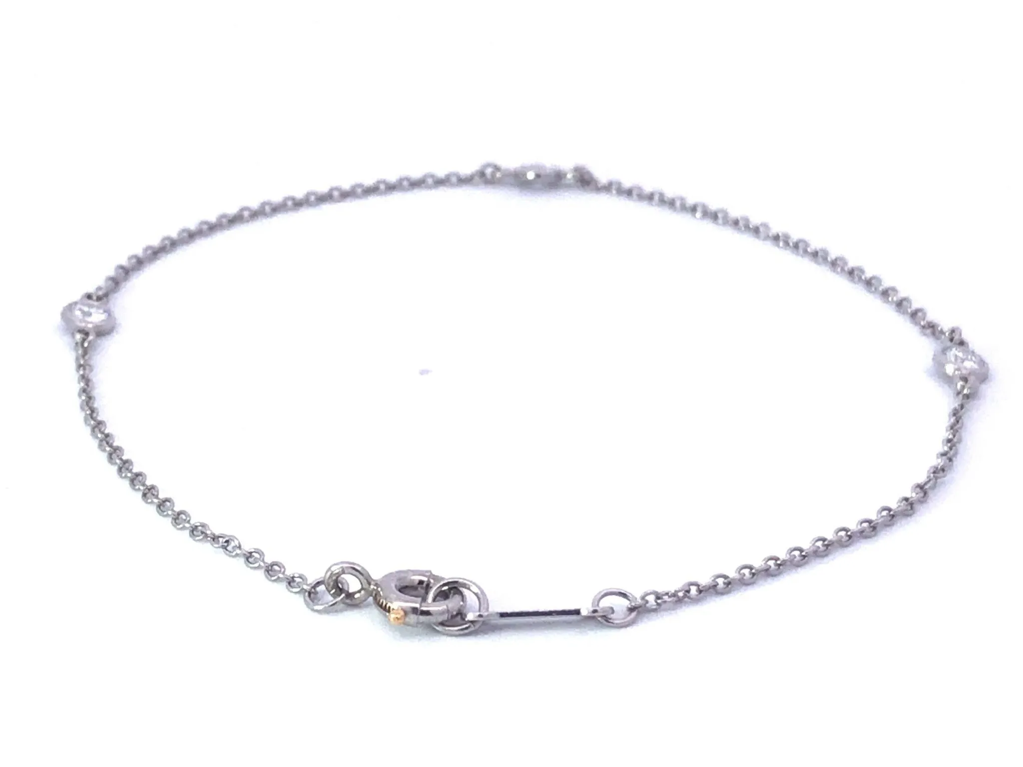 Elsa Peretti Diamonds by the Yard Bracelet in Platinum