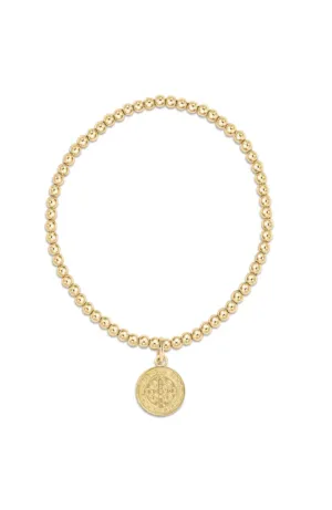 Enewton - 3mm Classic Gold Blessing Disc Bracelet