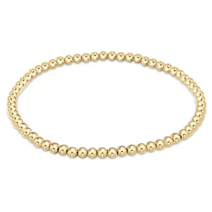 enewton Classic Gold 3mm Bead Bracelet