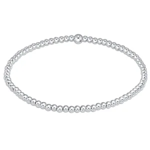 enewton classic sterling 2.5mm bead bracelet