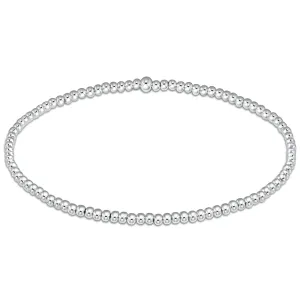 enewton Classic Sterling 2mm Bead Bracelet