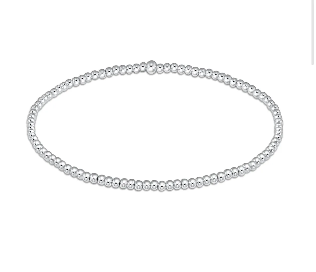 enewton classic sterling 2mm bead bracelet