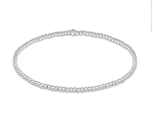 enewton classic sterling 2mm bead bracelet