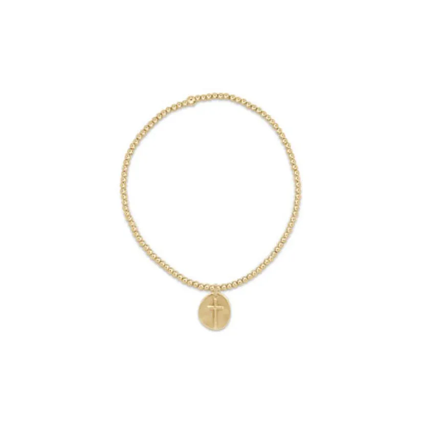 Enewton Extends- Classic Gold 2MM Bracelet- Inspire Small GOLD Charm