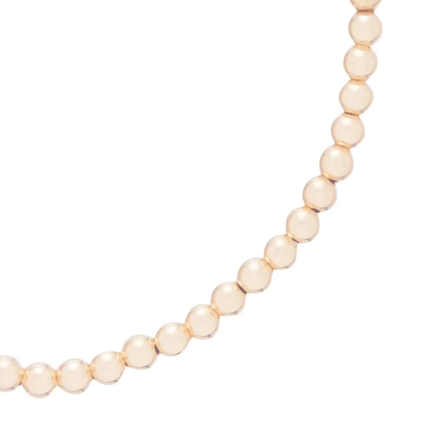 Extends - Classic Gold 3mm Bead Bracelet