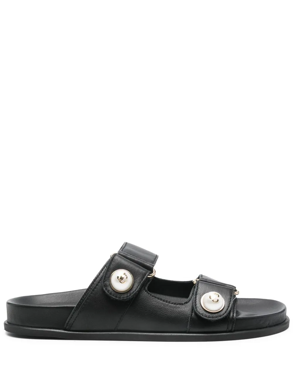 Fayence leather sandals