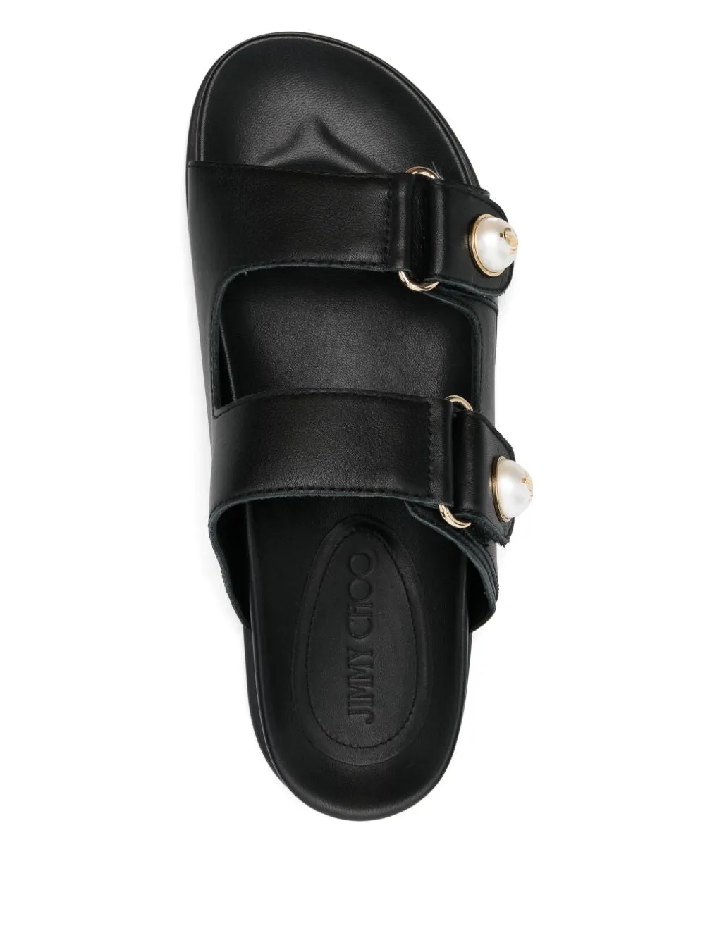 Fayence leather sandals