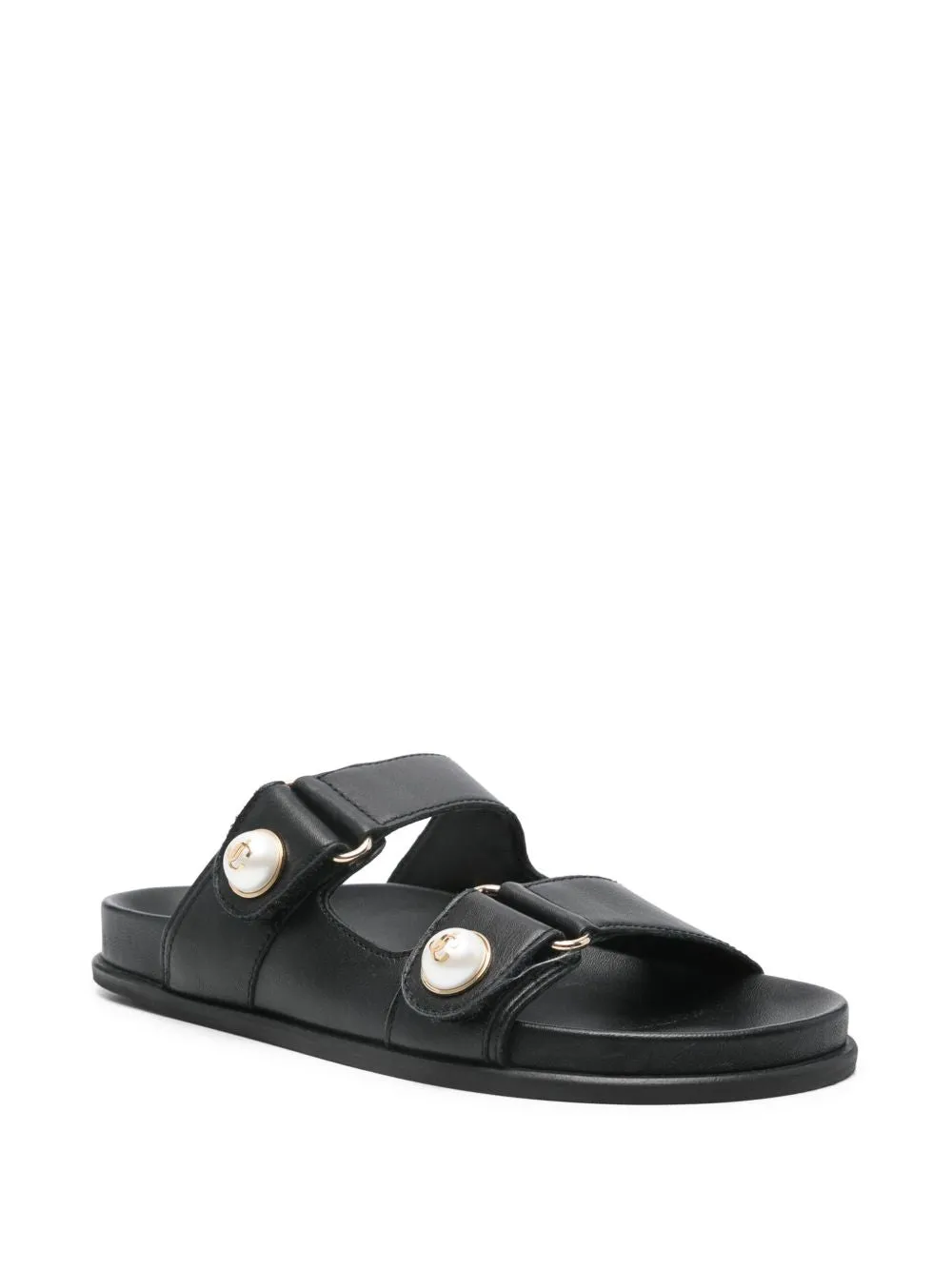 Fayence leather sandals