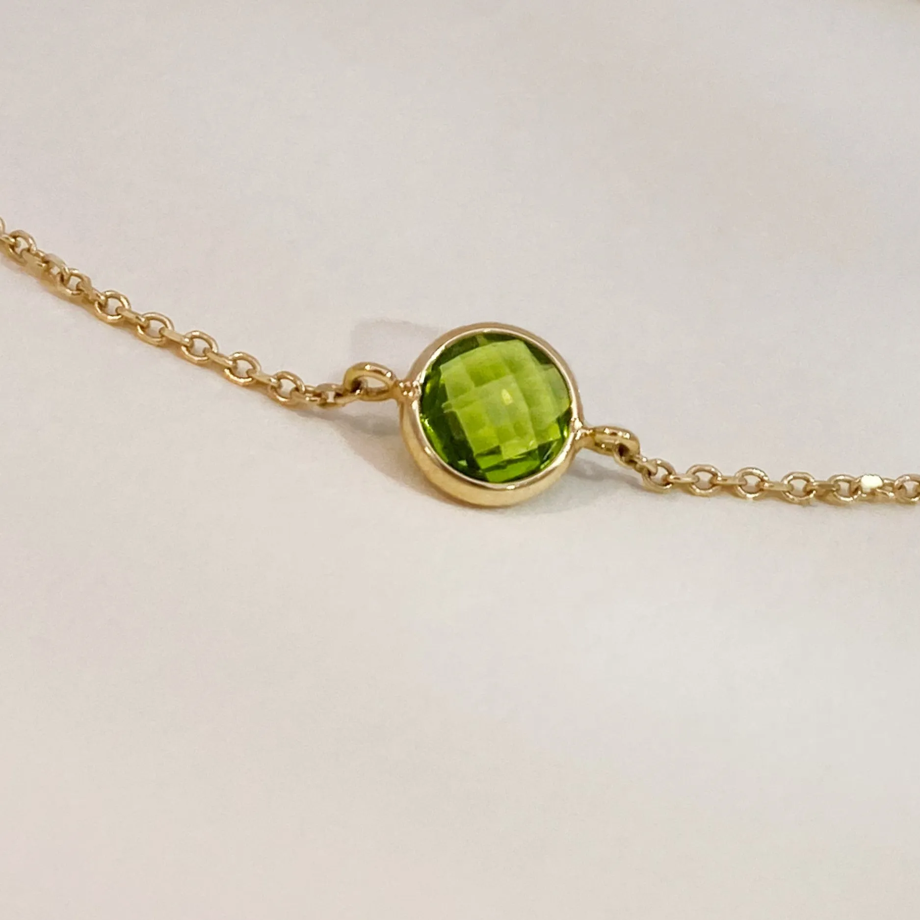 Fine Peridot Bracelet