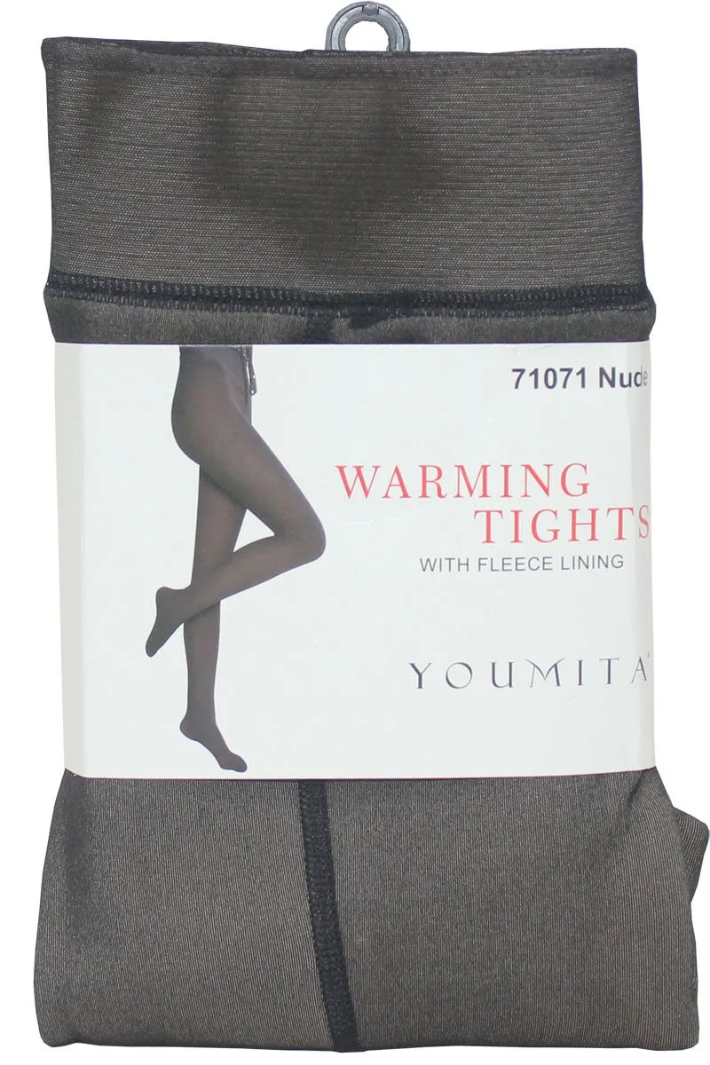fleece lined tights-one size