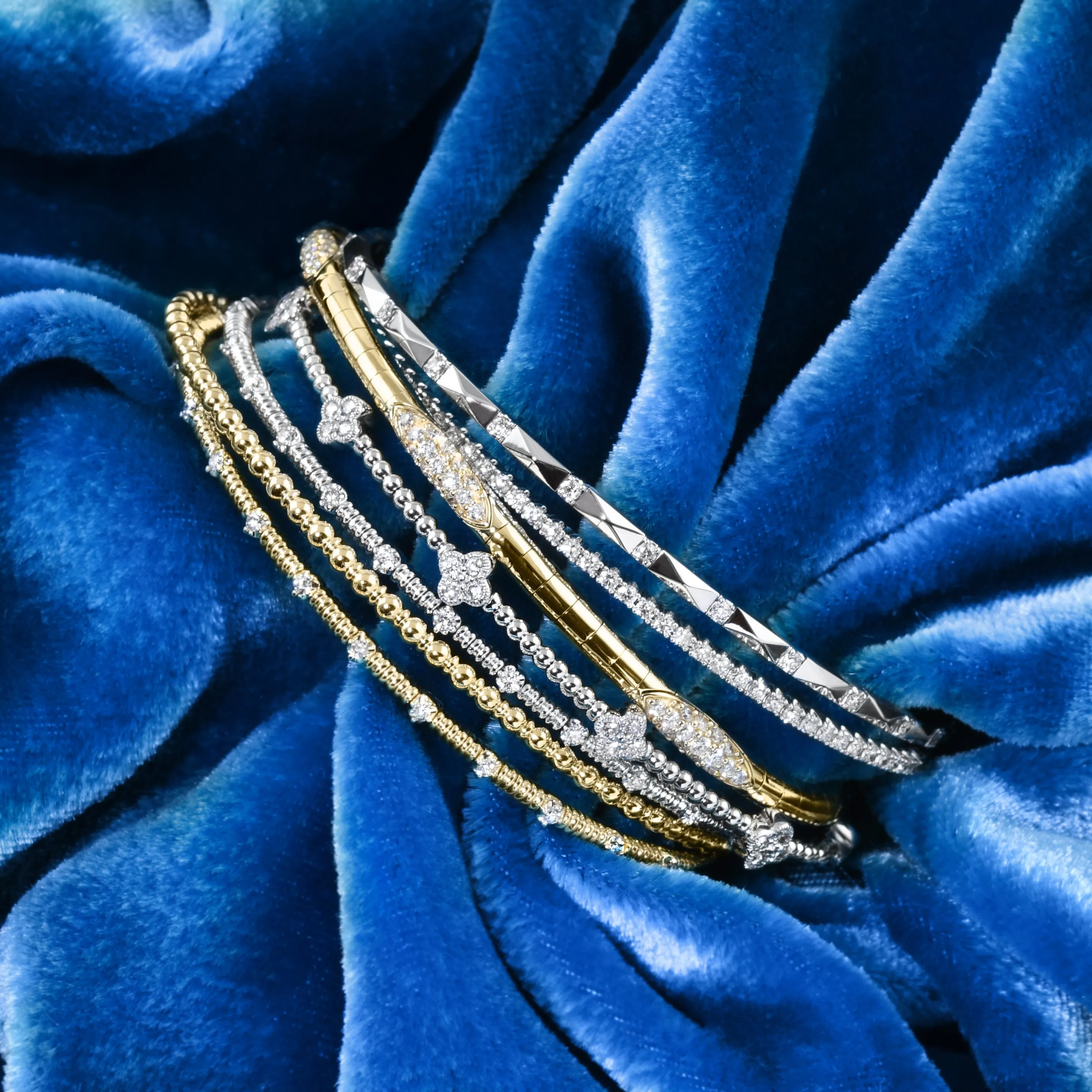 Flexible "Tennis" Style Bangle