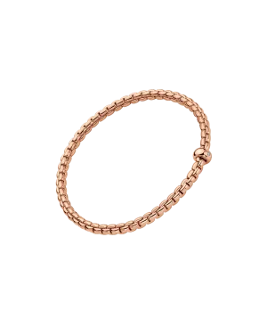 Flex'it bracelet with a white diamond by Fope