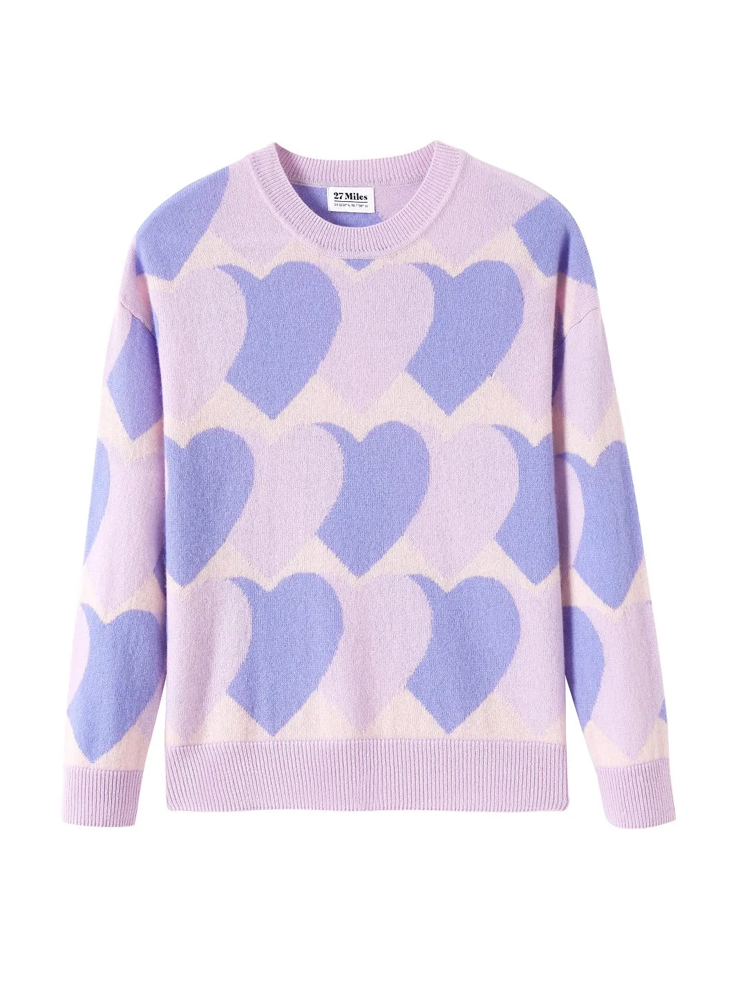 Florenz Heart Cashmere Sweater