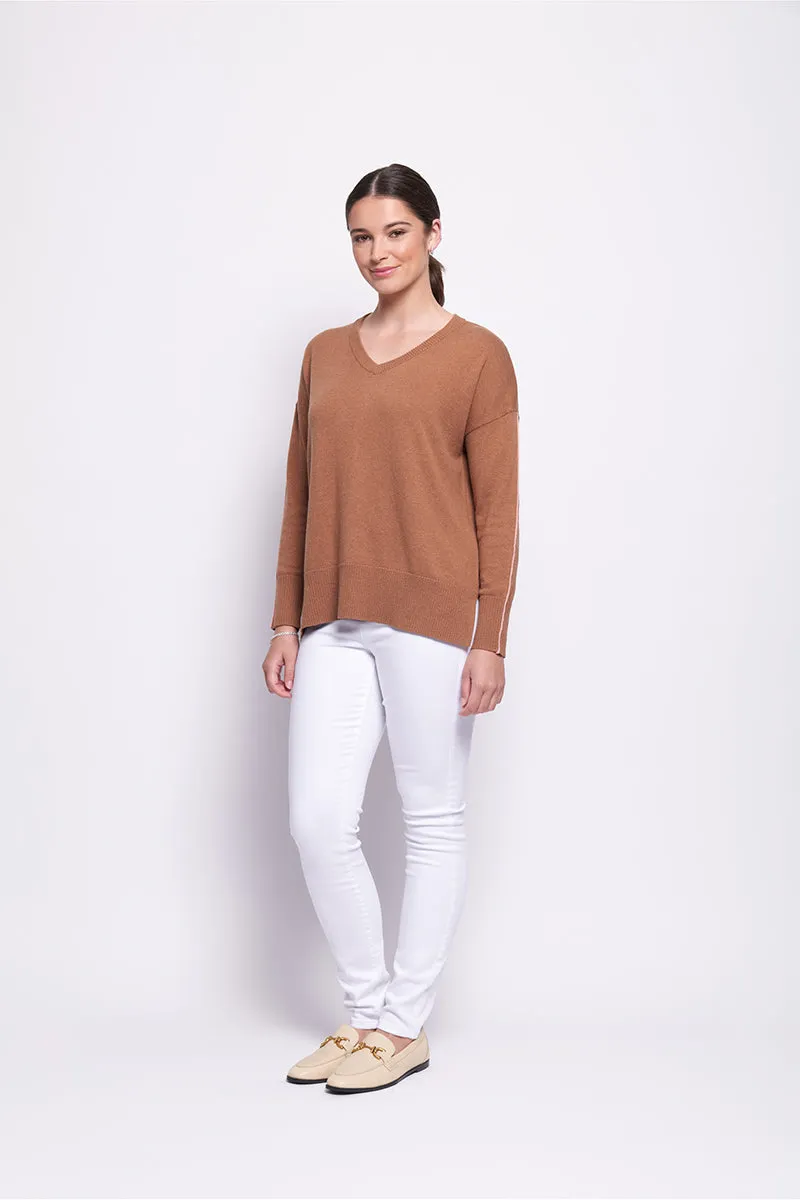 Foil - Born Leader Sweater CF08070. Caramel.