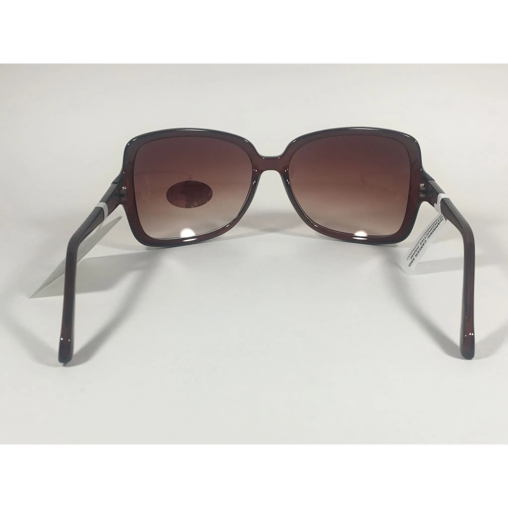 Fossil Butterfly Sunglasses FW40 Dark Brown Crystal Frame Brown Gradient Lens