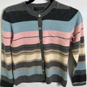 Free cashmere color block cashmere cardigan size medium multi