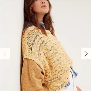 Free People Honey Cable Knit Sweater Honeycomb