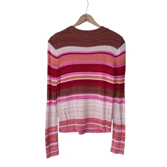 Free People Show Off Your Stripes Sweater Size Small
