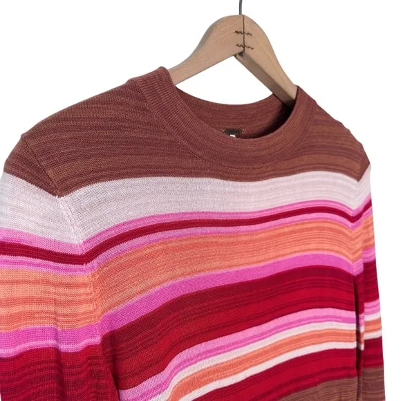 Free People Show Off Your Stripes Sweater Size Small