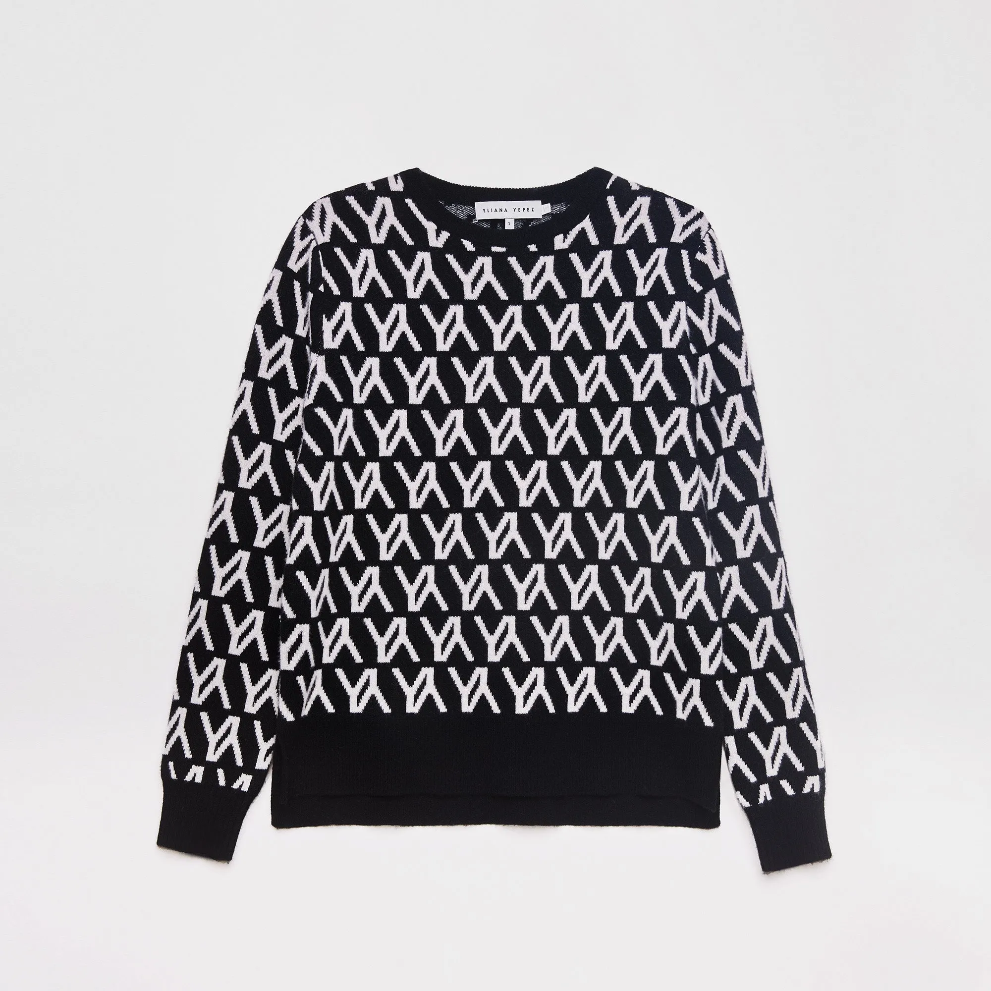 Gamma Sweater Black/White