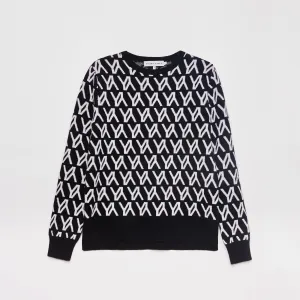 Gamma Sweater Black/White