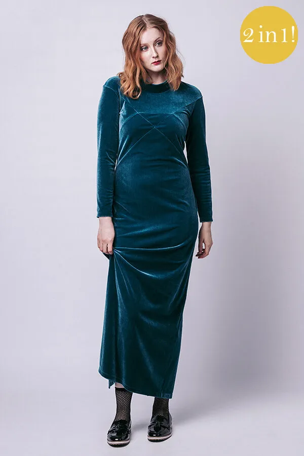 Gemma Sweater & Maxi Dress Sewing Pattern --- Named Clothing
