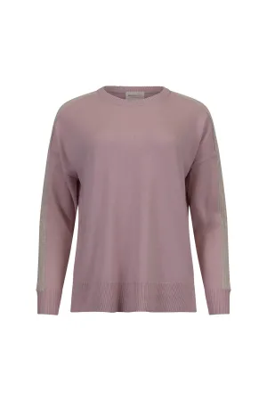 Getaway Crew Sweater - Dusky Pink