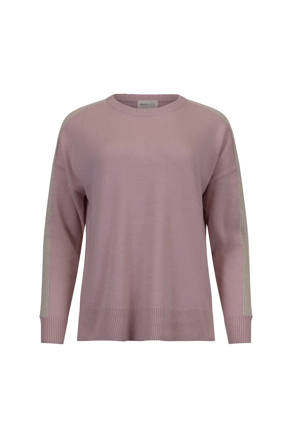 Getaway Crew Sweater - Dusky Pink