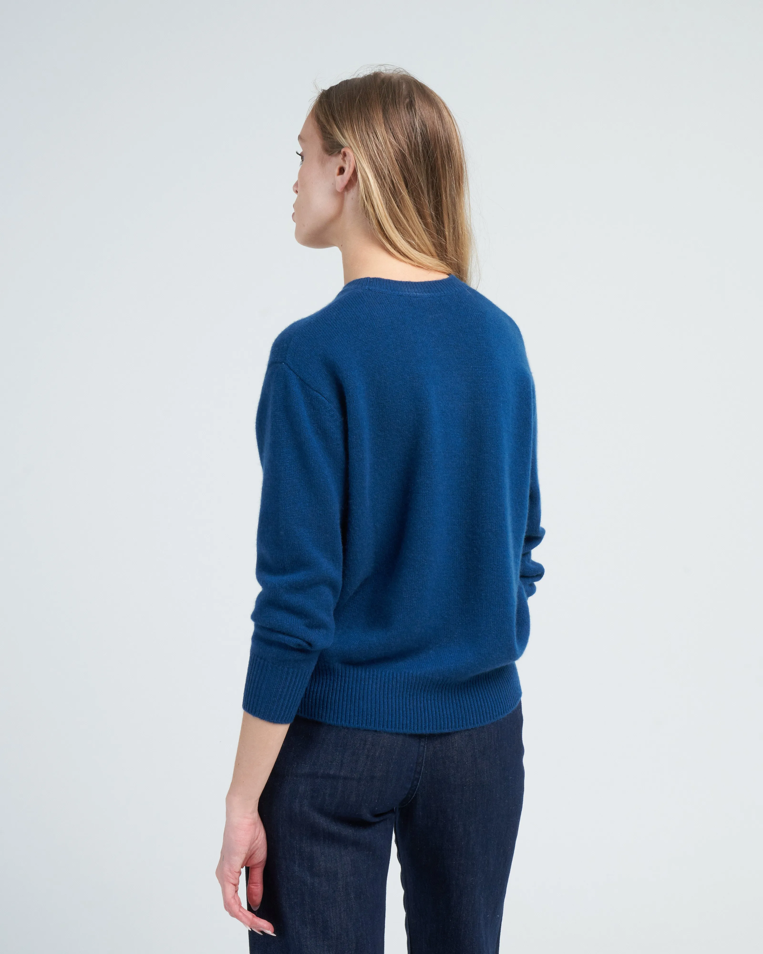 gigi sweater - teal blue
