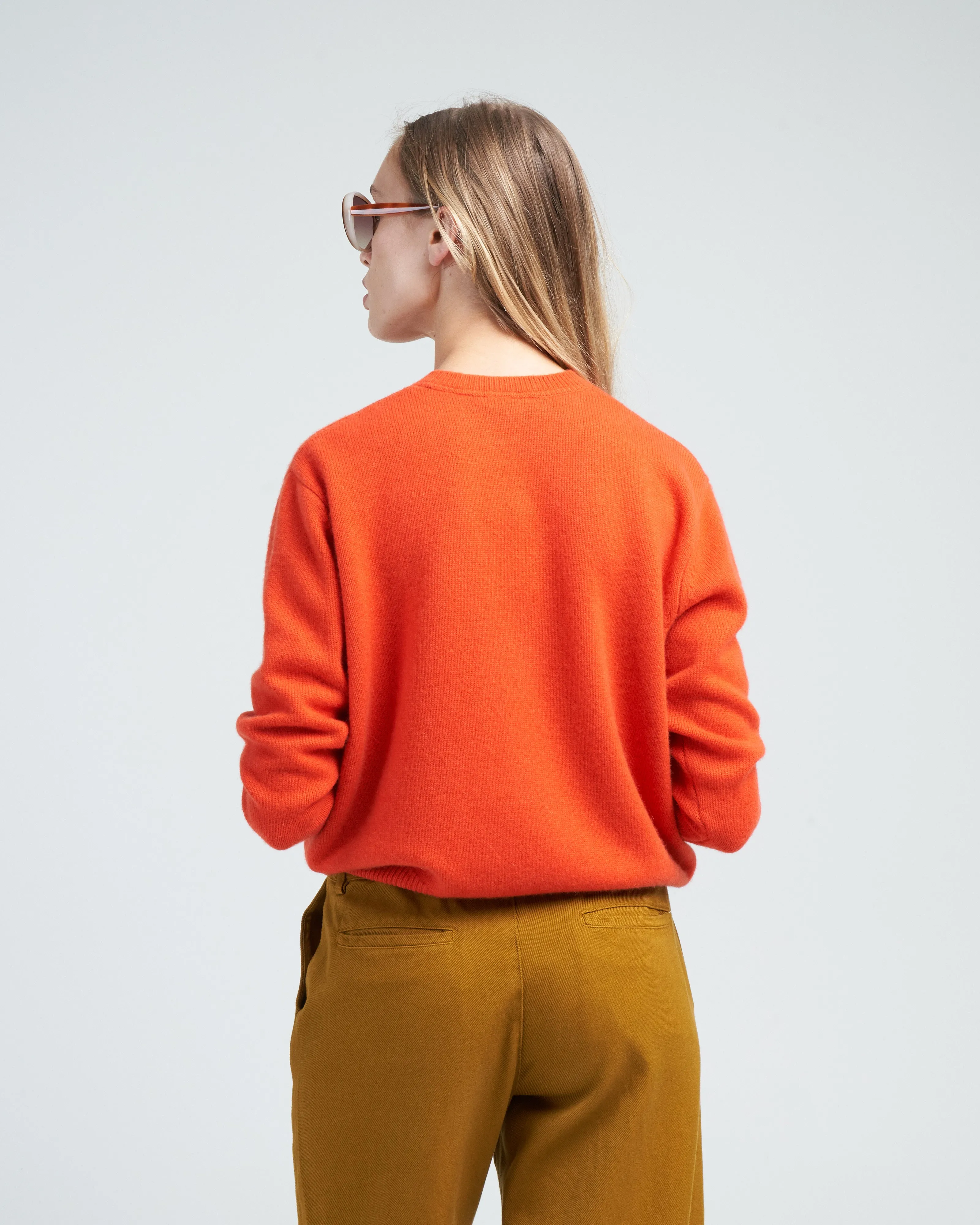 gigi sweater - vermilion