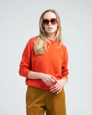 gigi sweater - vermilion
