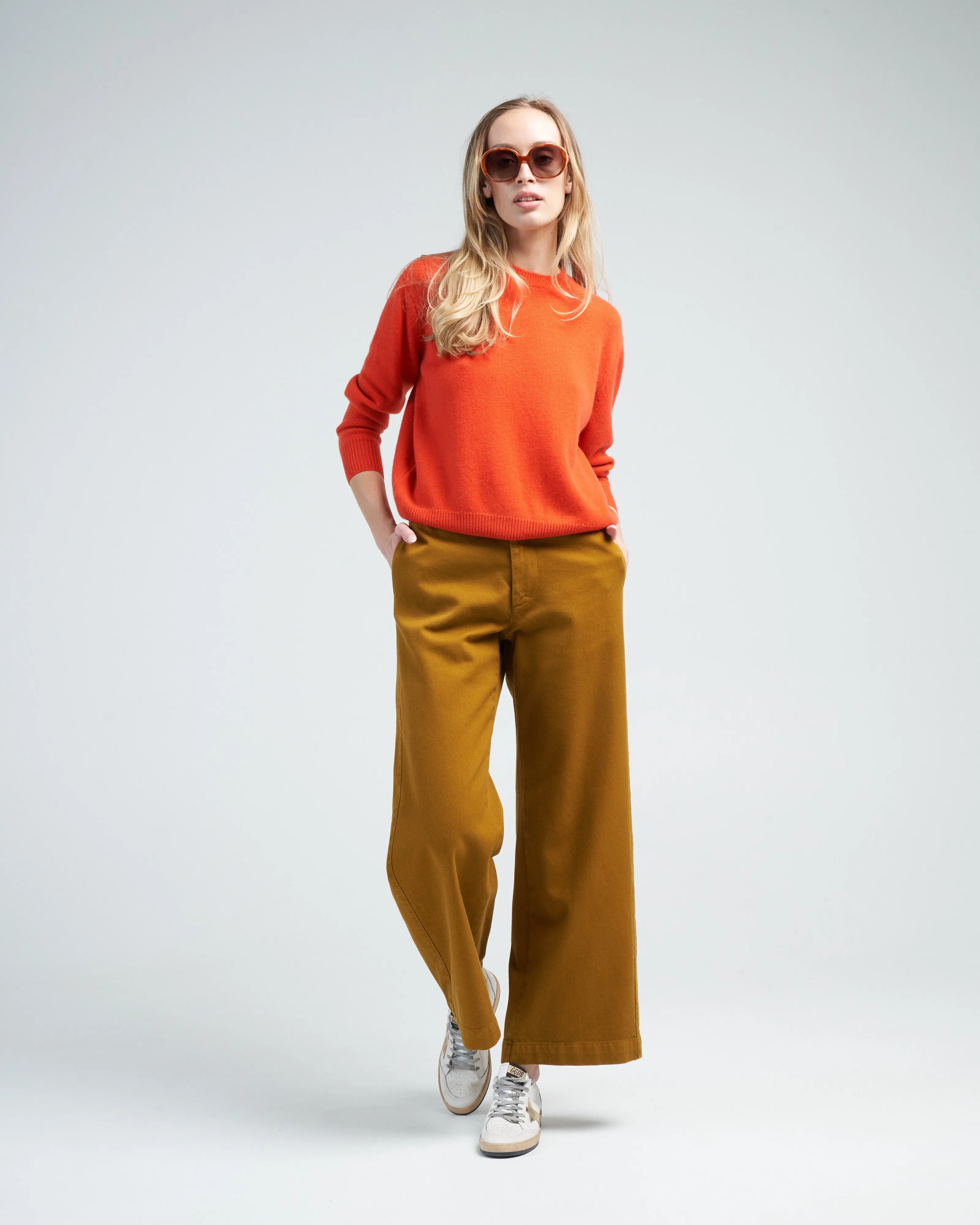 gigi sweater - vermilion