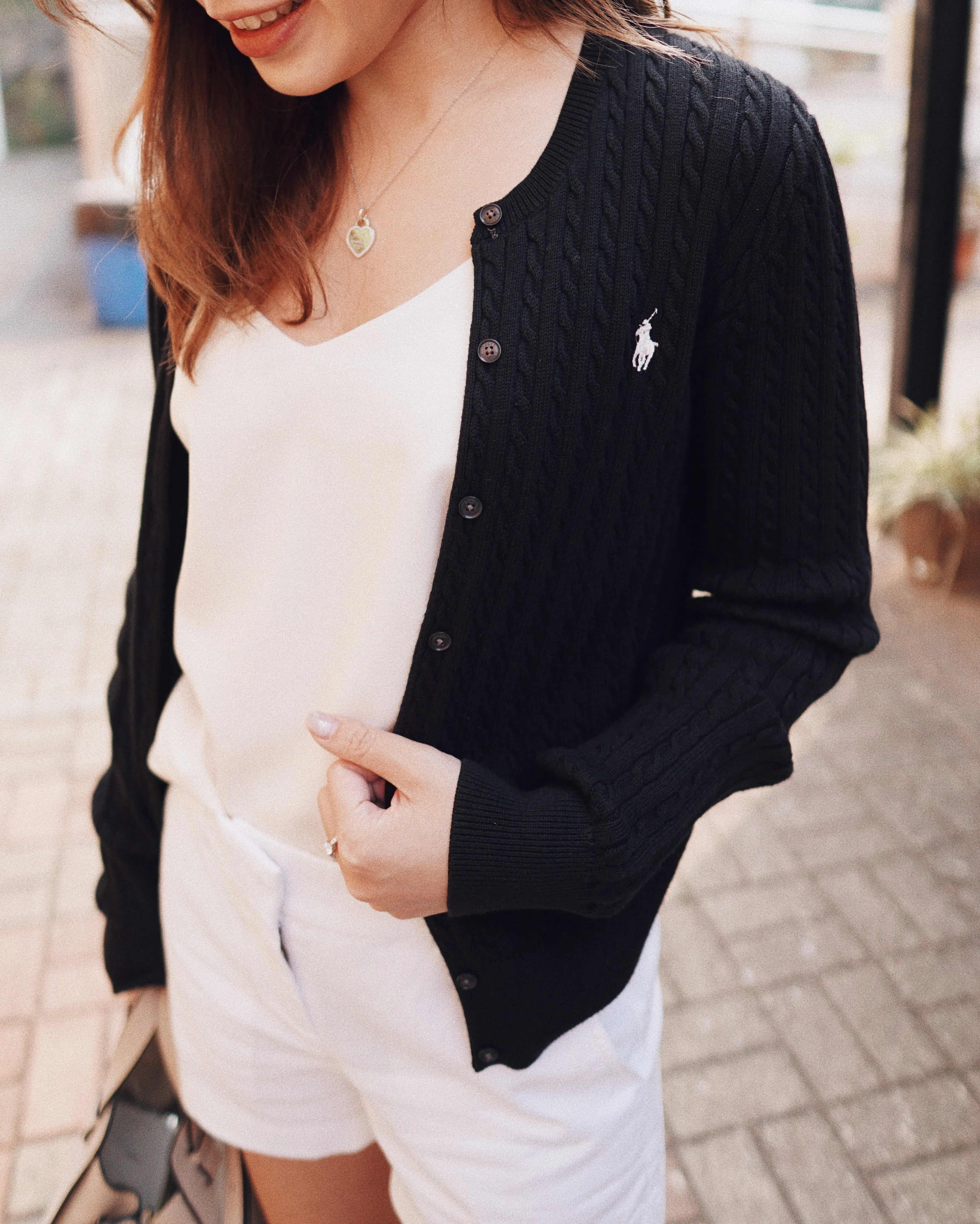 Girls Cable Knit Cardigan [PRE-ORDER]