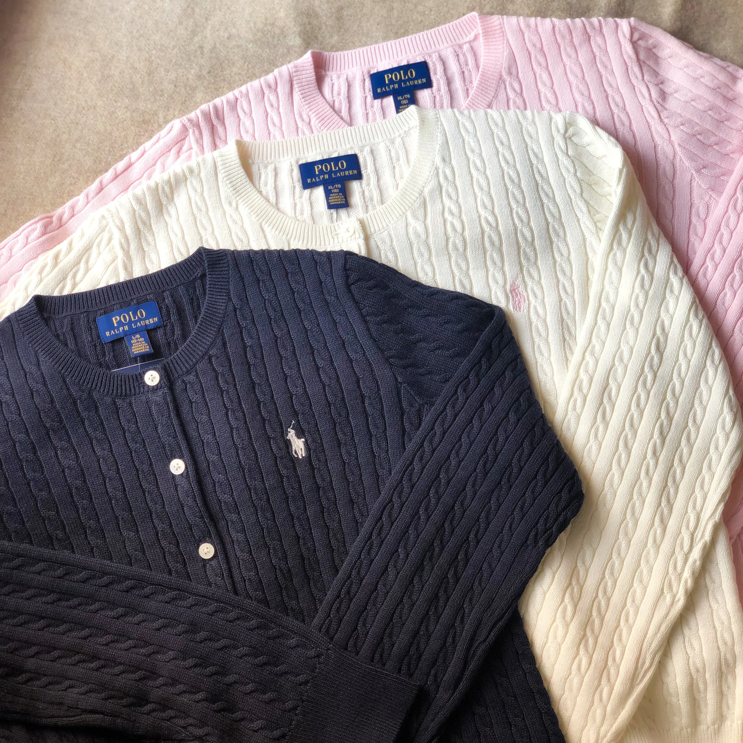 Girls Cable Knit Cardigan [PRE-ORDER]