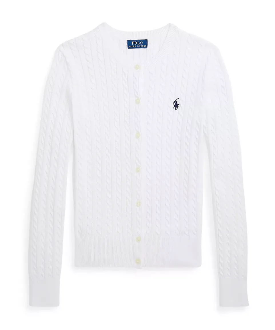 Girls Cable Knit Cardigan [PRE-ORDER]