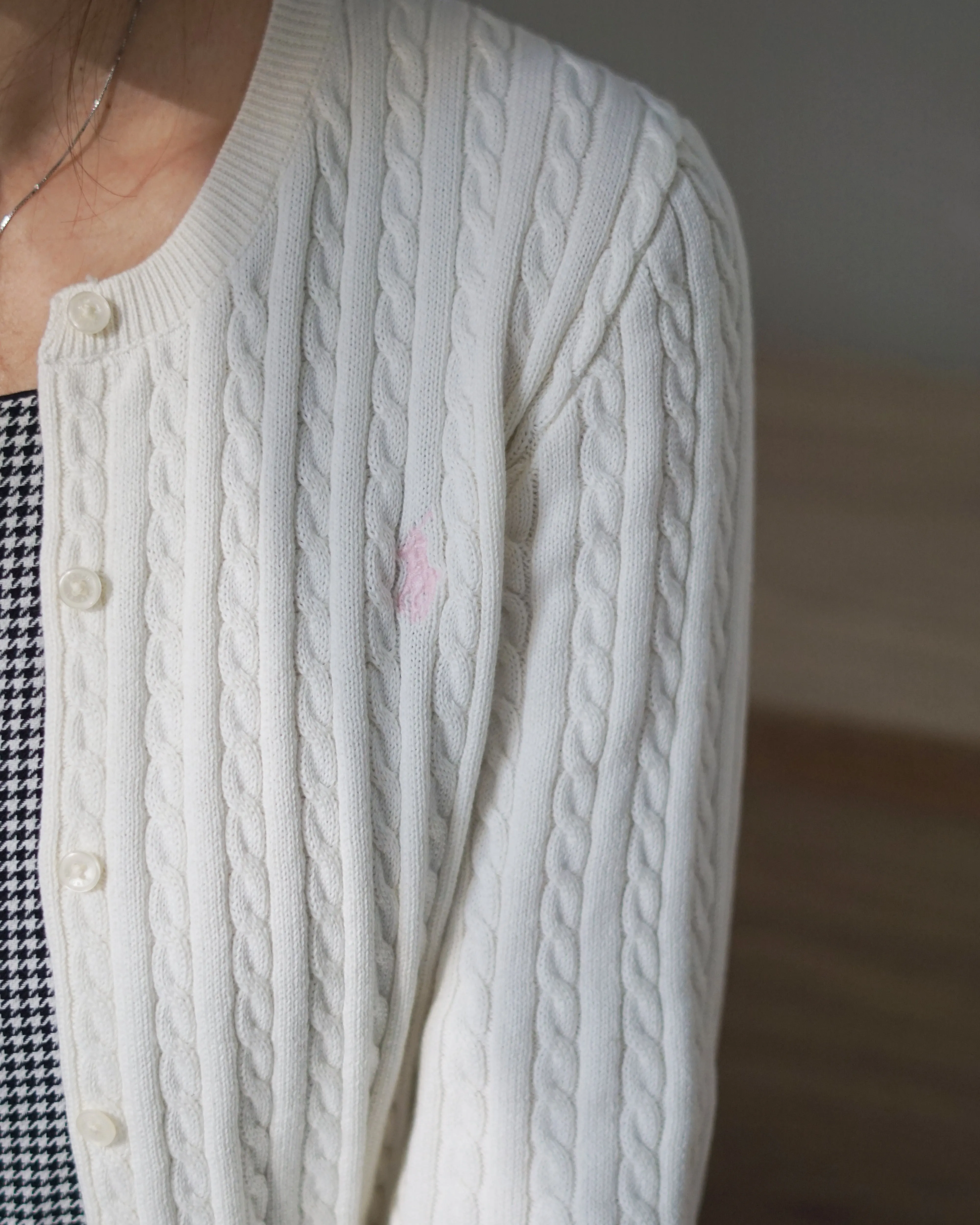 Girls Cable Knit Cardigan [PRE-ORDER]