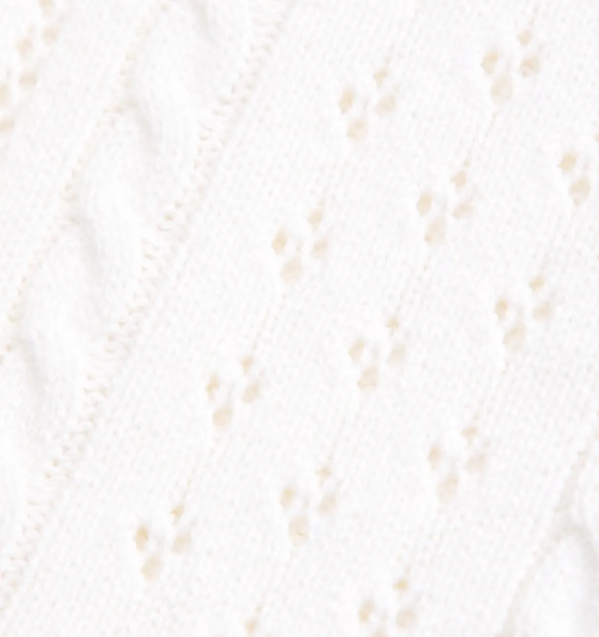 Girls Cropped Cable Knit Cardigan