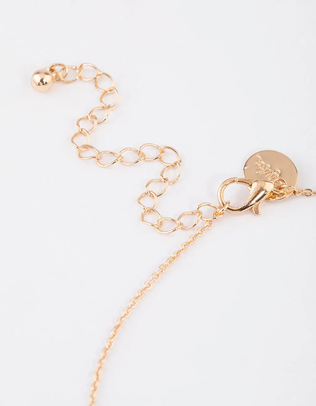Gold Freshwater Pearl Necklace