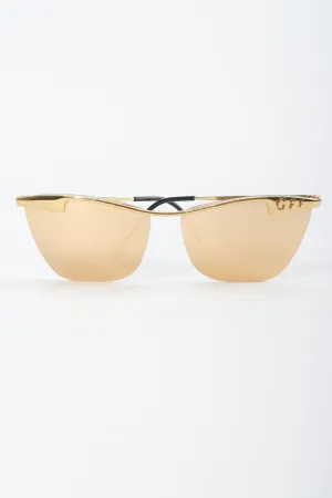 Gold Mirror Sunglasses