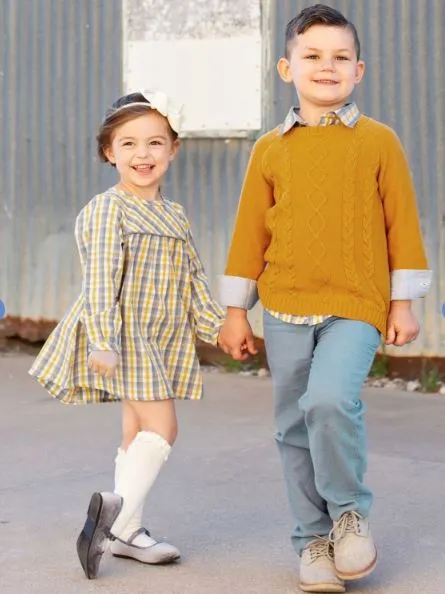 Golden Cable Knit Sweater