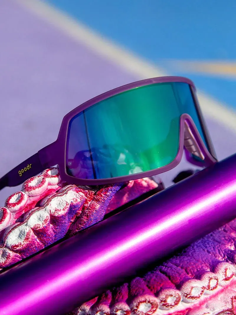 goodr Wrap G Polarized Sunglasses - Look Ma, No Hands!