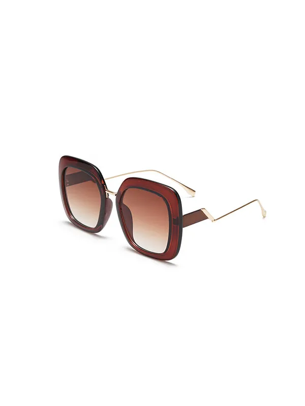Gradient Large Frame Sunglasses