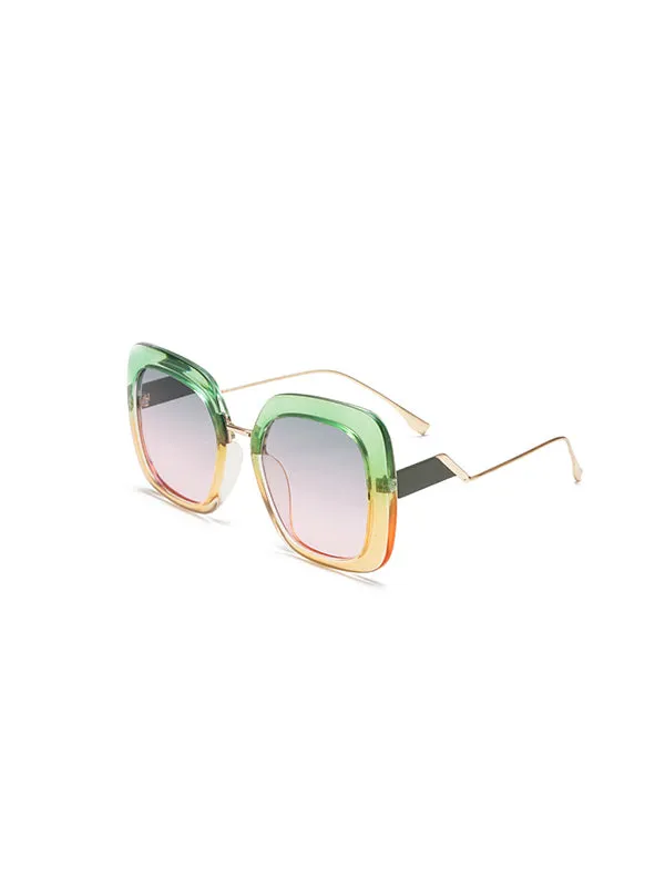 Gradient Large Frame Sunglasses
