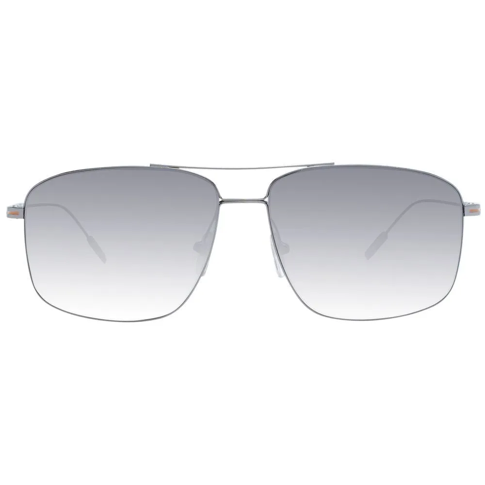 Gray Metal Sunglasses
