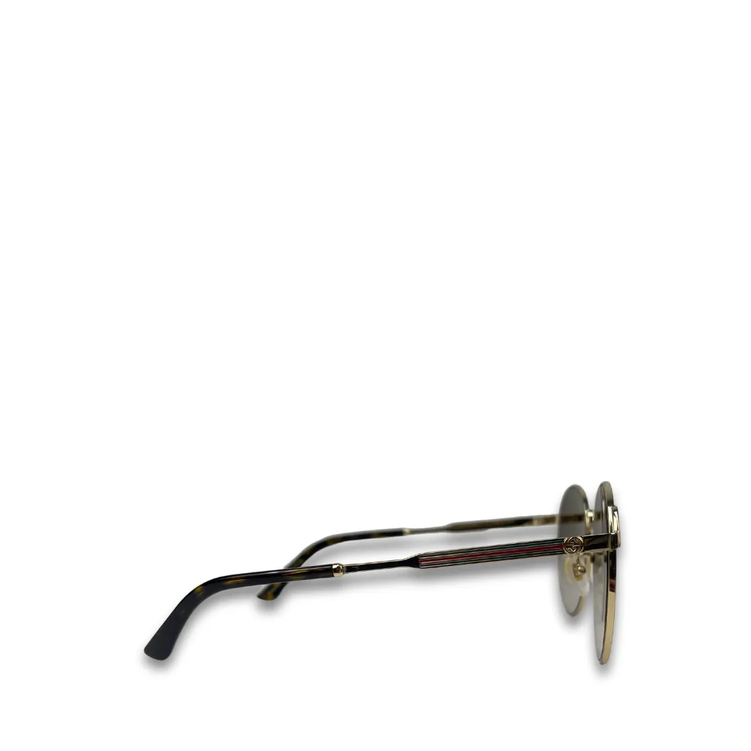 Gucci Round Metal Frame Sunglasses